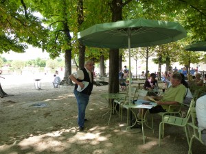 Lunch at the Luxembourg Gardens