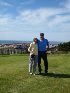 Golf on the edge of the Pacific